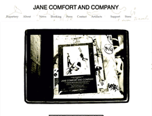 Tablet Screenshot of janecomfortandcompany.org